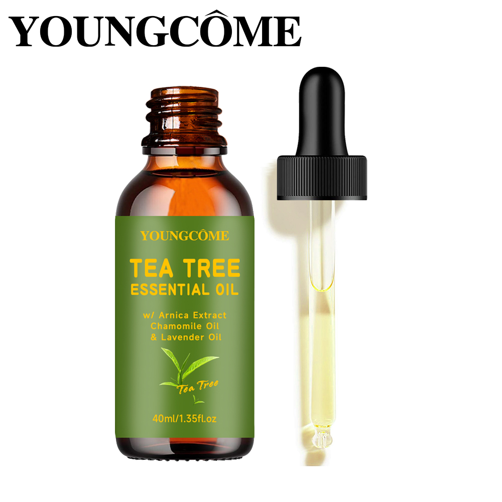 Tea Tree Spot Treatment - น้ำมันหอมระเหยทีทรีสำหรับดูแลผิว ผมแห้ง หนังศีรษะ เล็บ น้ำมันหอมระเหยสำหรับการบำบัดด้วยกลิ่นหอมและเครื่องกระจายกลิ่น