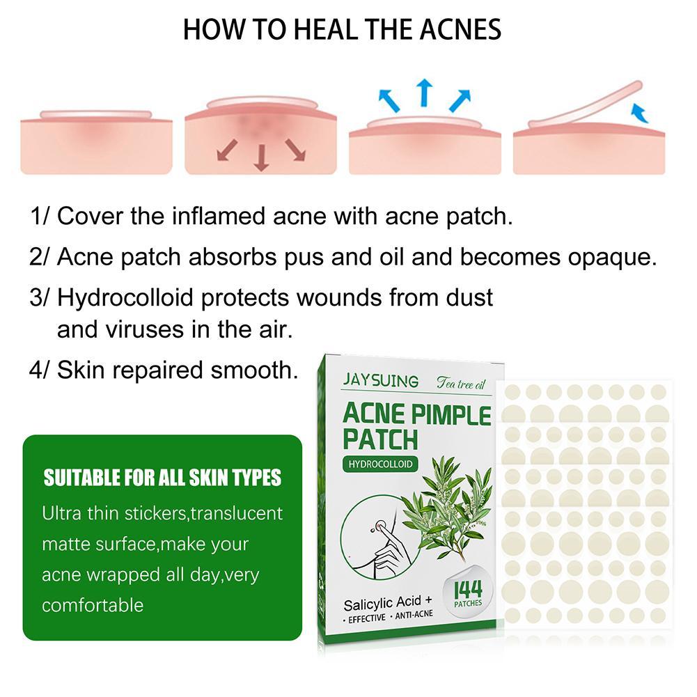 Tea Tree Oil Acne Patch 144 ชิ - Tea Tree Spot Treatment บทวิจารณ์และราคา